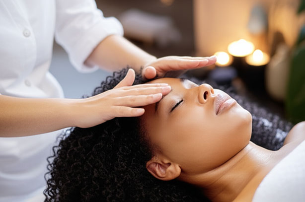 Positions de base du Reiki